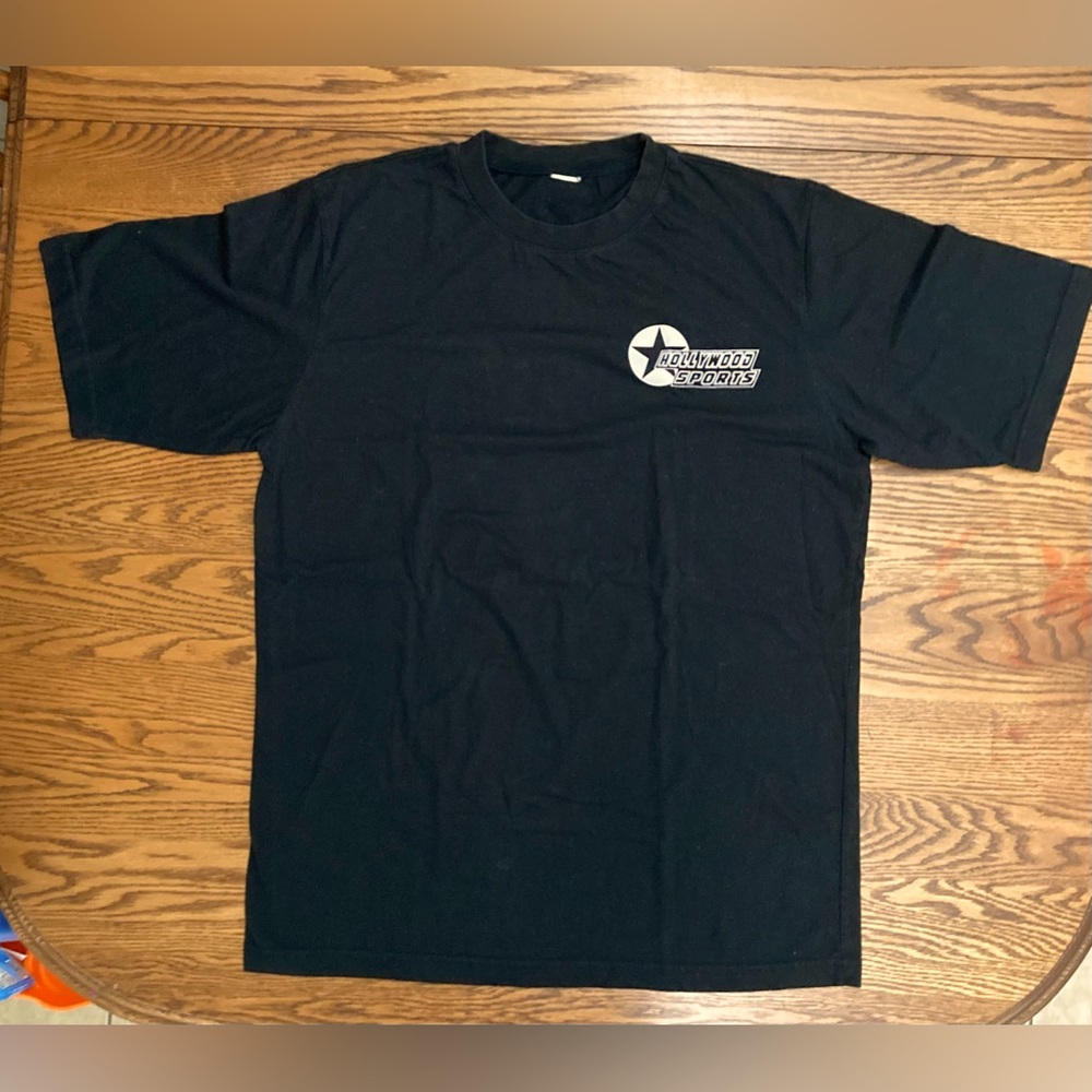 🔹PAINTBALL🔹HOLLYWOOD SPORTS PARK T good quality fabric BLK🔺see photo🔺🟰XL🟰GUC